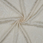 Viskose Jacquard - zebra ecru