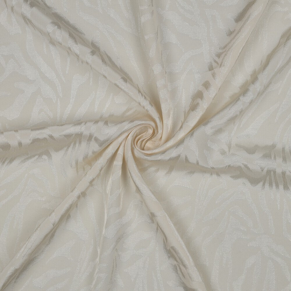 Viskose Jacquard - zebra ecru