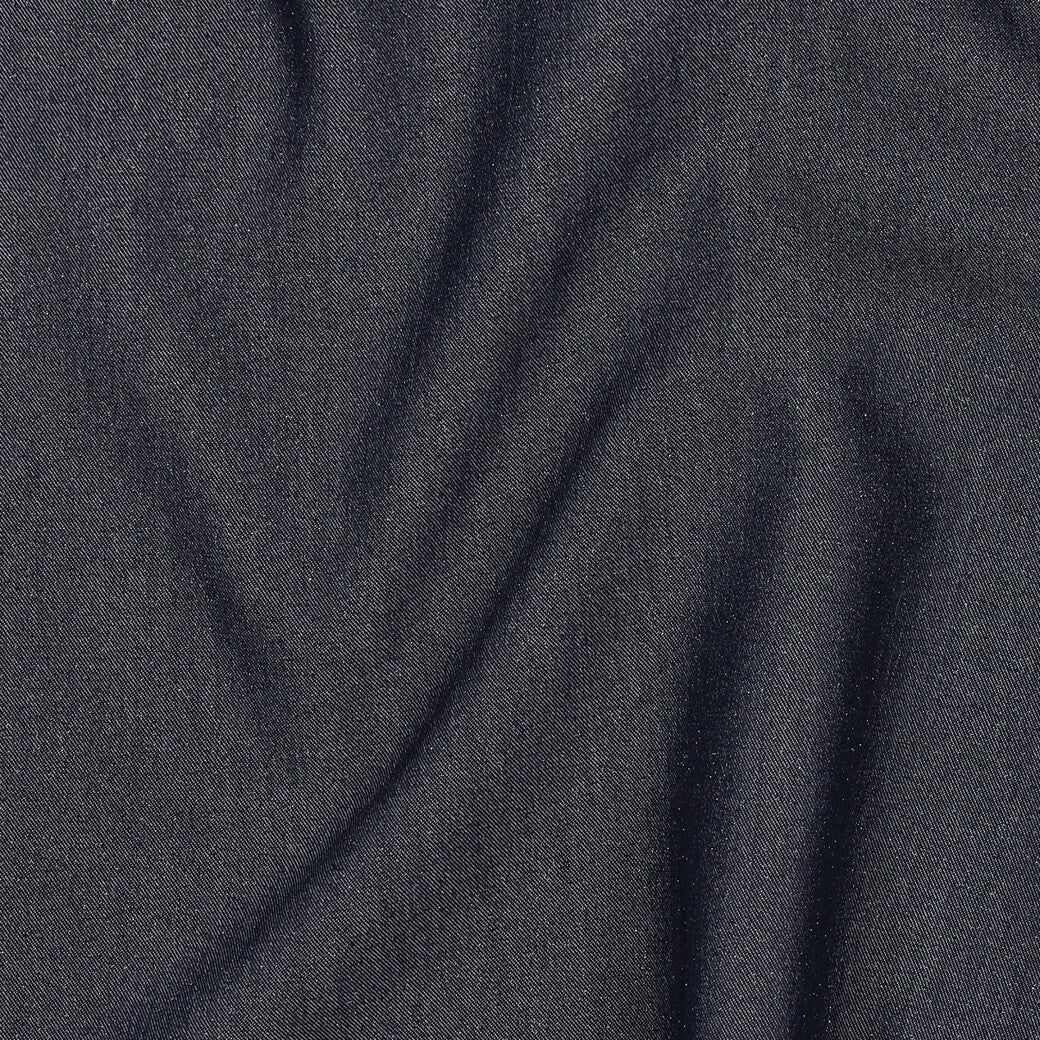Gabardine - jeans melange mit Glitzer