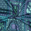 Baumwoll Satin "Patchwork" - grün