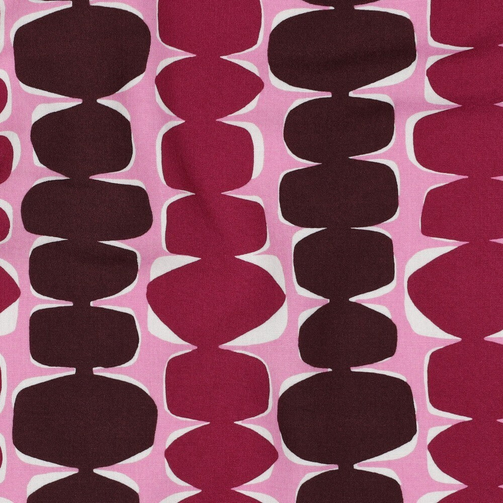 Viskose "Dots" - fuchsia (LENZING™ ECOVERO™)