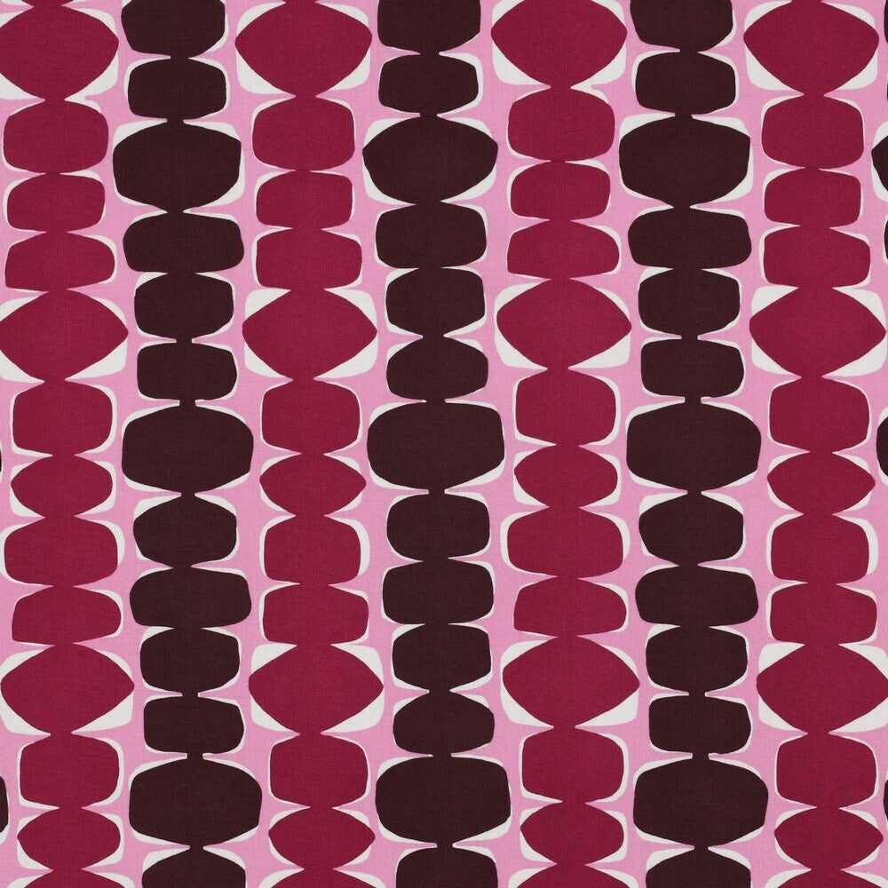 Viskose "Dots" - fuchsia (LENZING™ ECOVERO™)