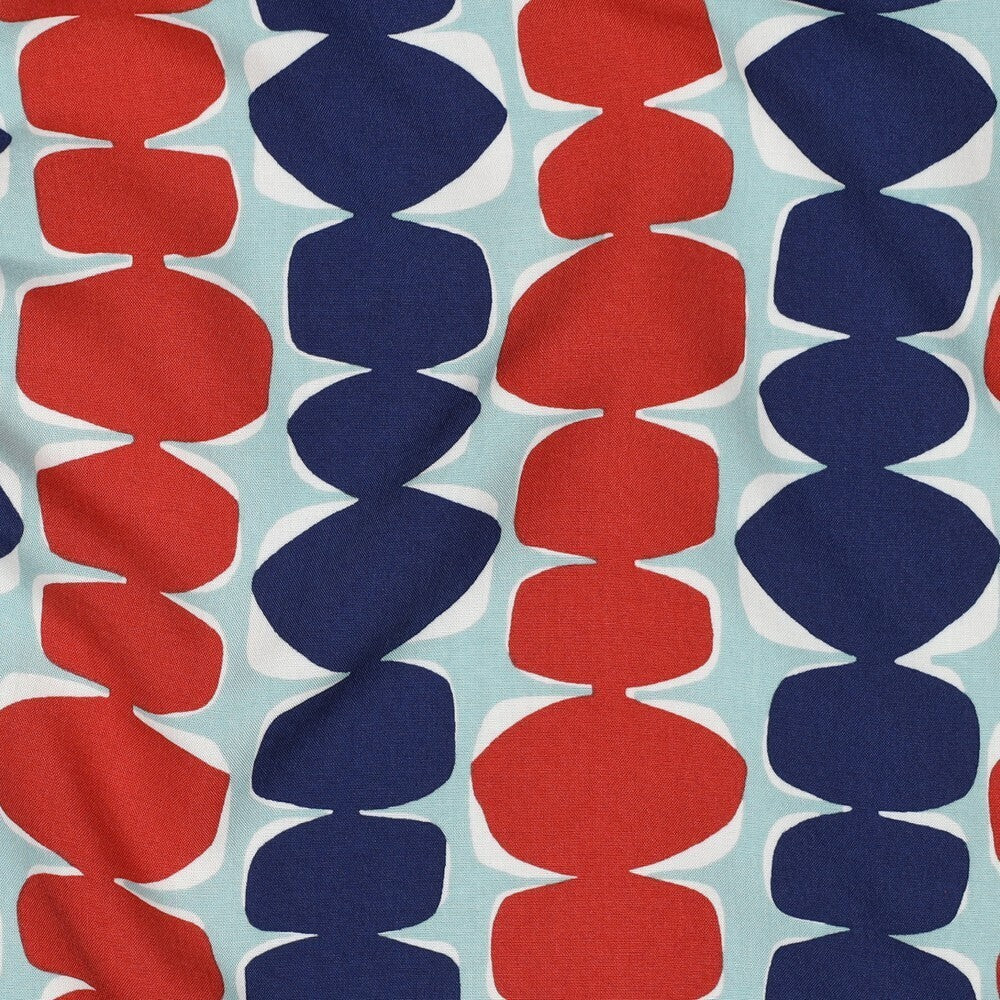 Viskose "Dots" - mint (LENZING™ ECOVERO™)