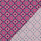 Viskose Muster - pink (LENZING™ ECOVERO™)