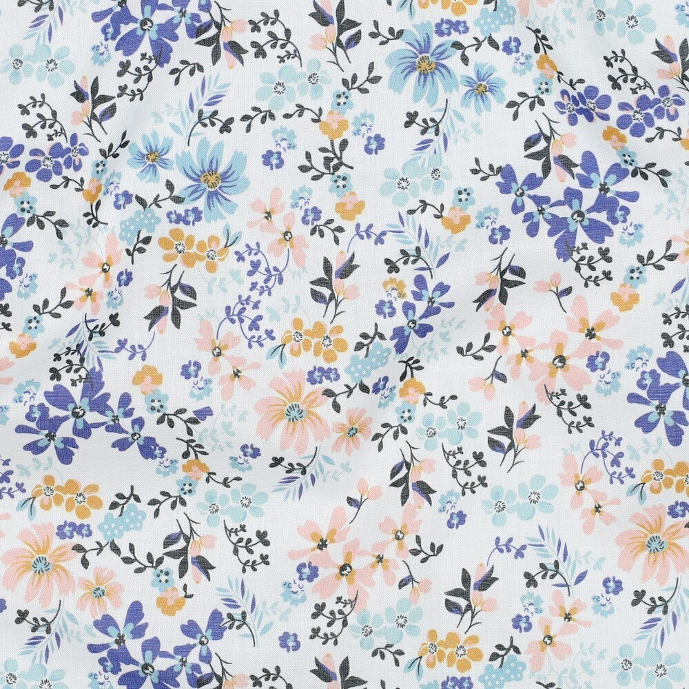 Baumwoll-Voile Blumen