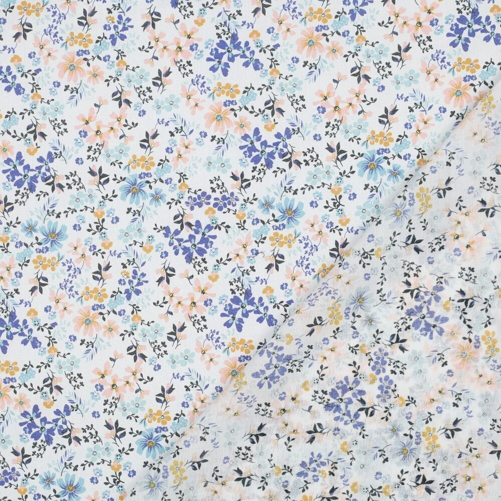 Baumwoll-Voile Blumen