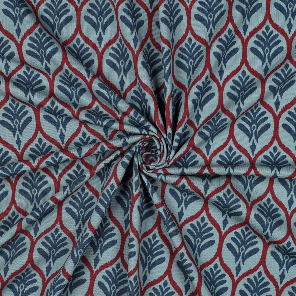 Jersey "ornaments" - petrol