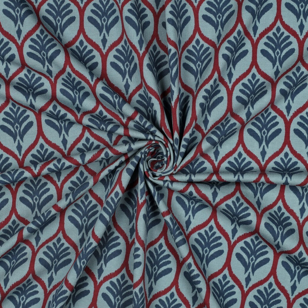 Jersey "ornaments" - petrol