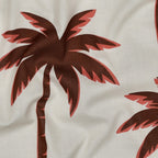 Baumwoll-Voile "Palms" - offwhite