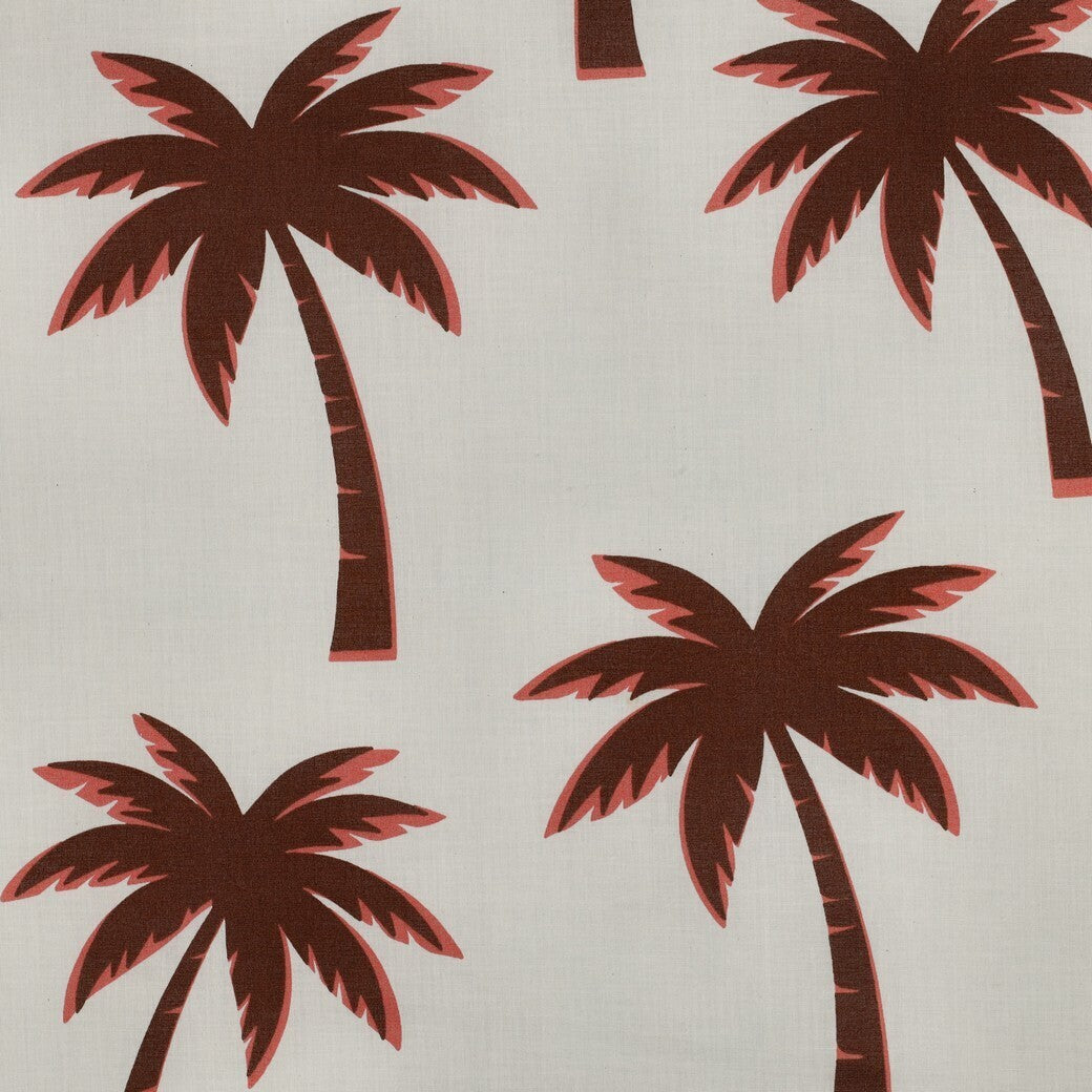Baumwoll-Voile "Palms" - offwhite