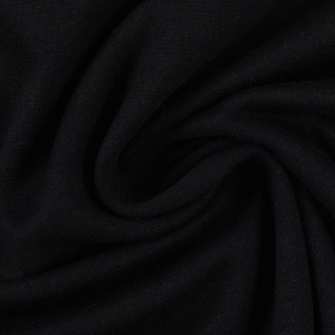 Sweat Uni Basic - schwarz / Stoff "Eike" von Swafing