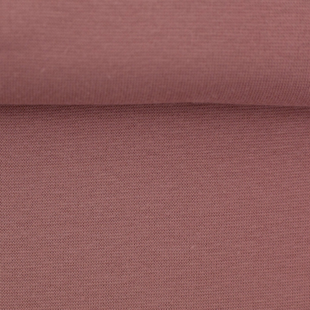 Sweat Uni Basic - mauve / Stoff "Eike" von Swafing