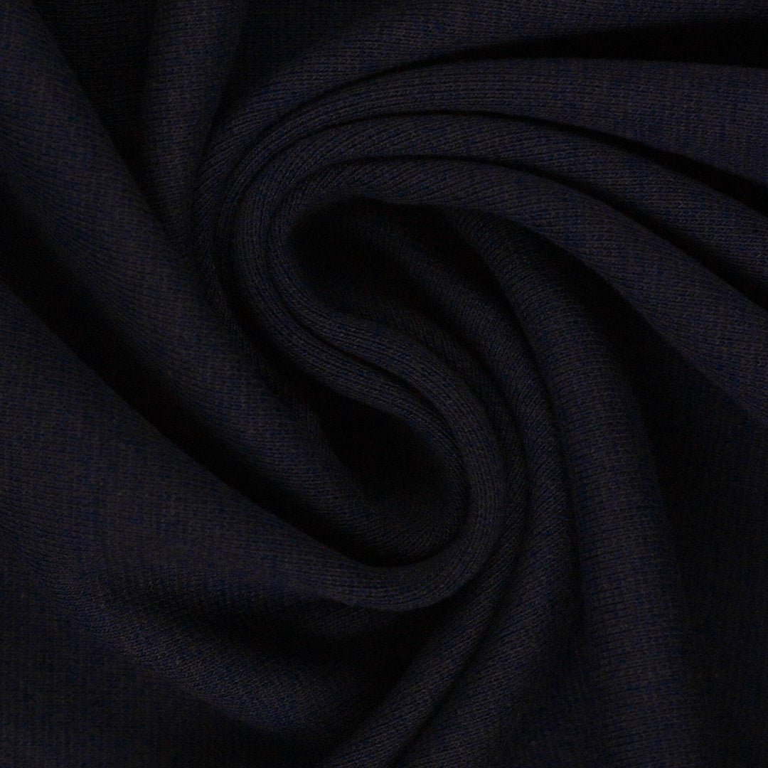 Sweat Uni Basic - dunkelblau / Stoff "Eike" von Swafing