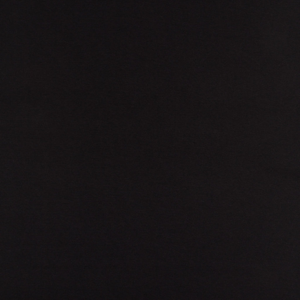 Bündchen Uni Basic - schwarz / Stoff "Heike" von Swafing