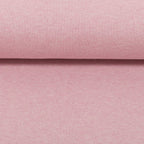 Bündchen Melange Uni Basic - rosa / Stoff "Heike" von Swafing