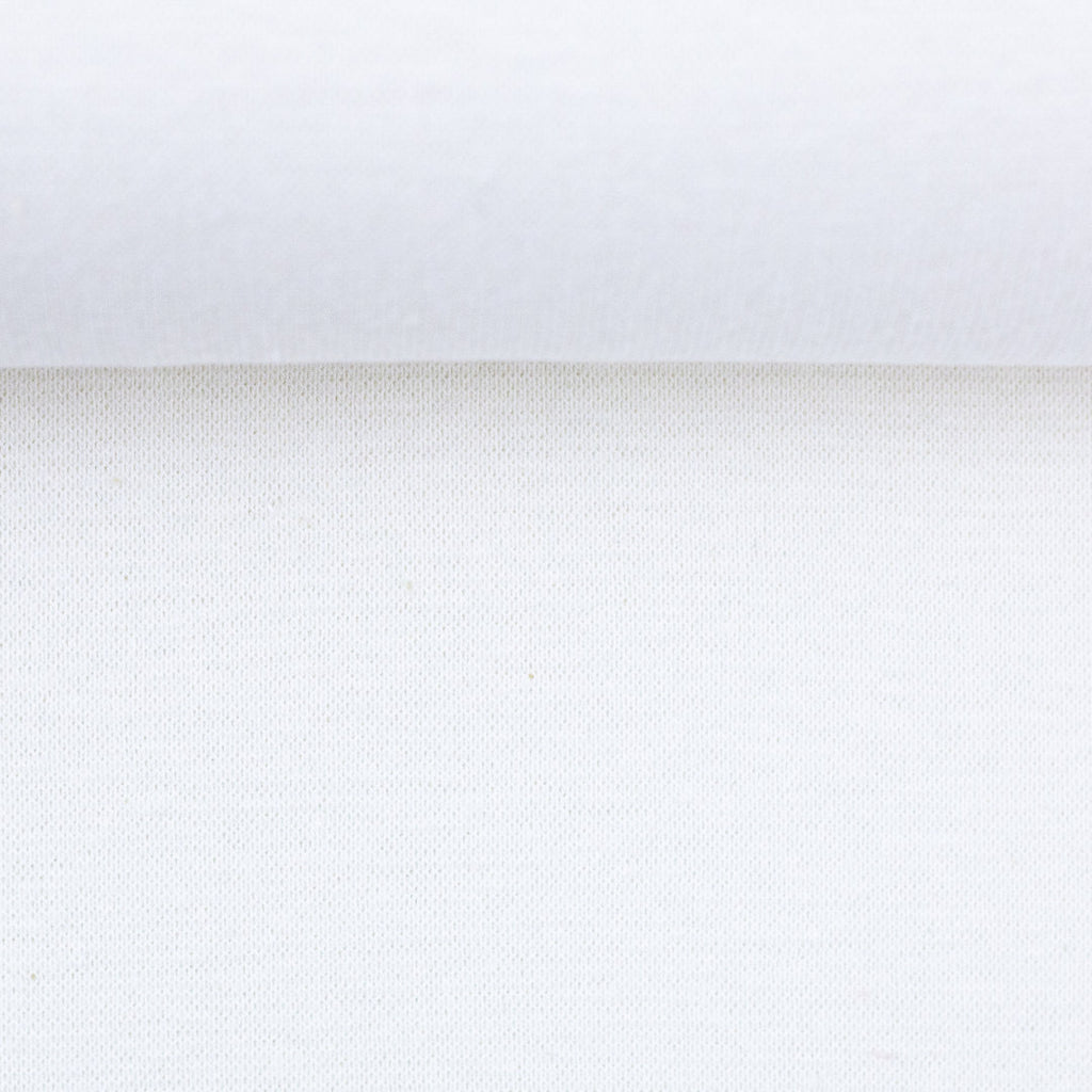 Jersey Uni Basic - weiß / Stoff "Vanessa" von Swafing