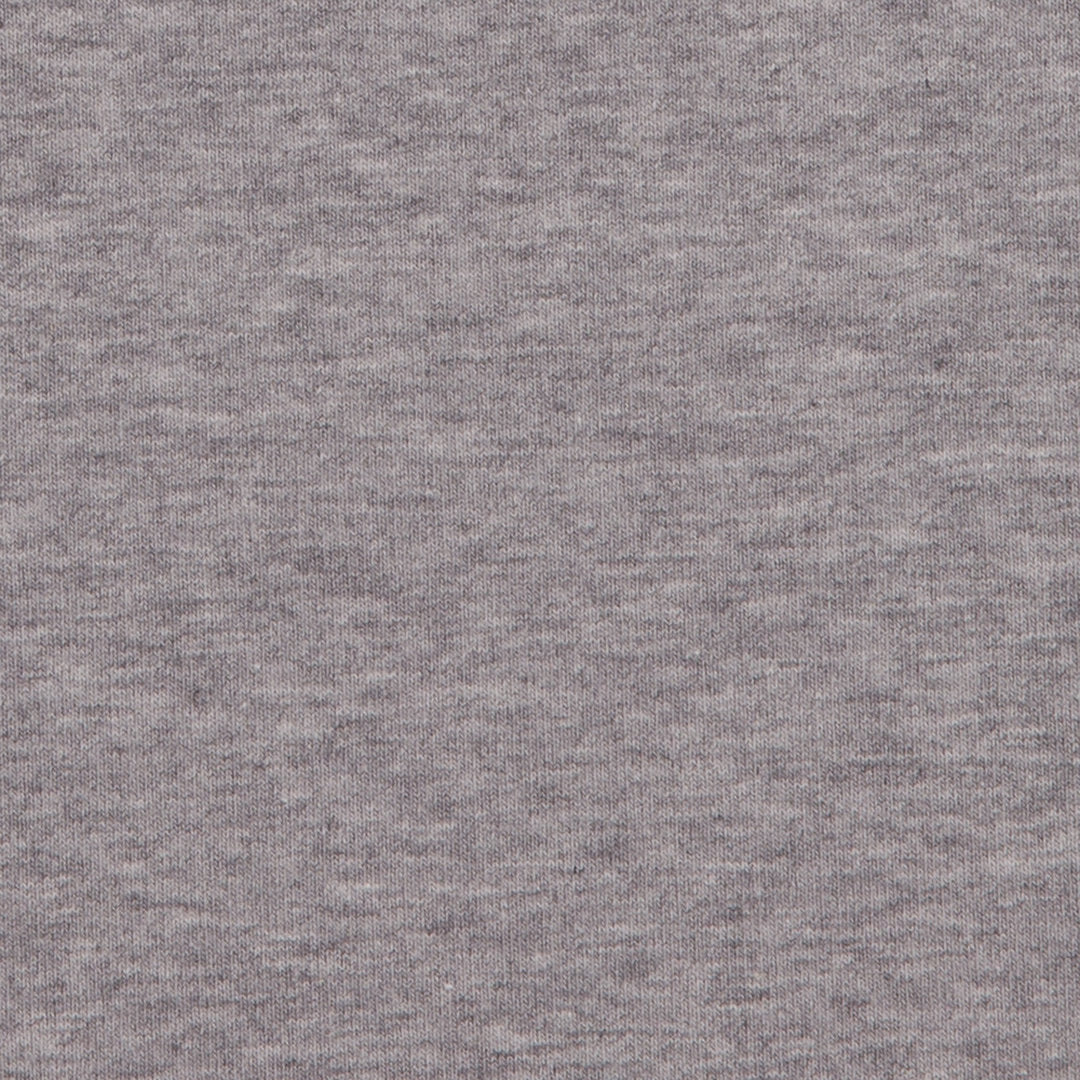 Sweat Melange Uni Basic - hellgrau / Stoff "Eike" von Swafing