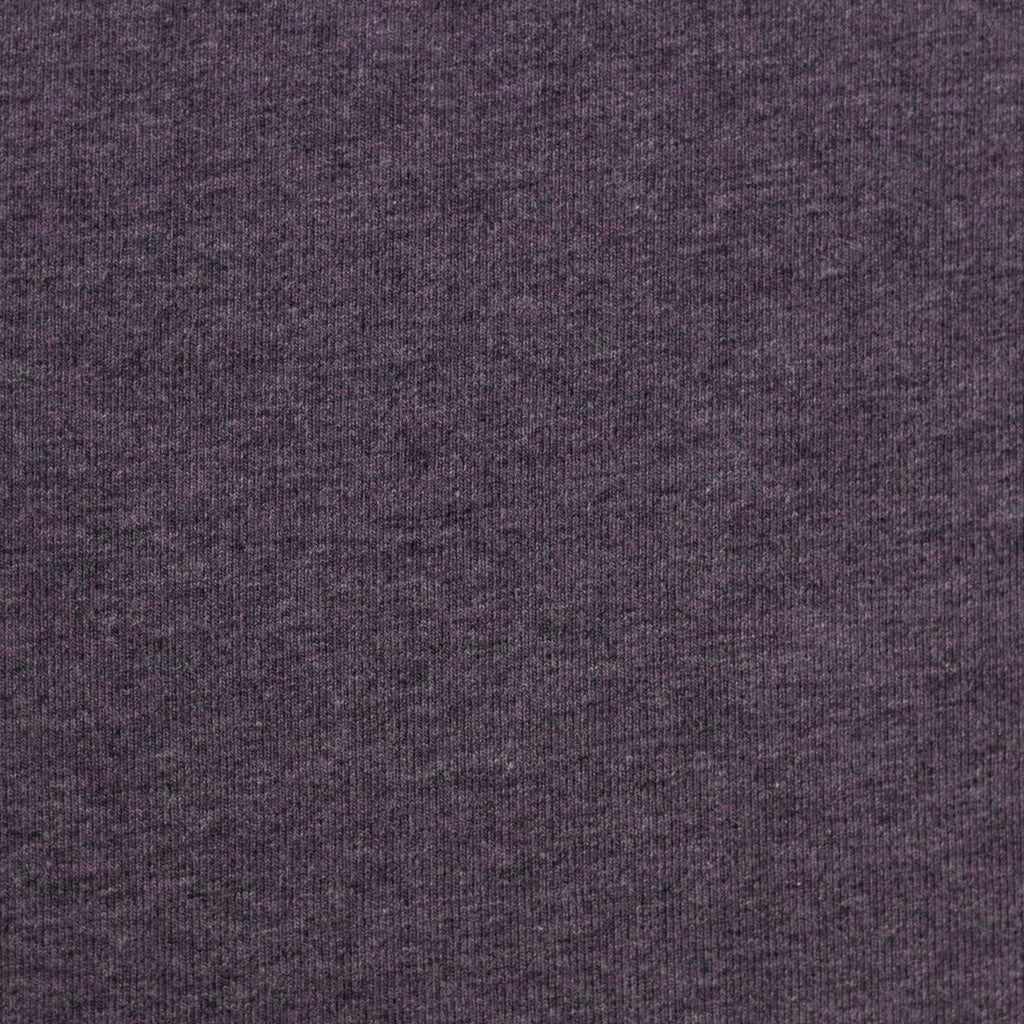 Sweat Melange Uni Basic - lila / Stoff "Eike" von Swafing