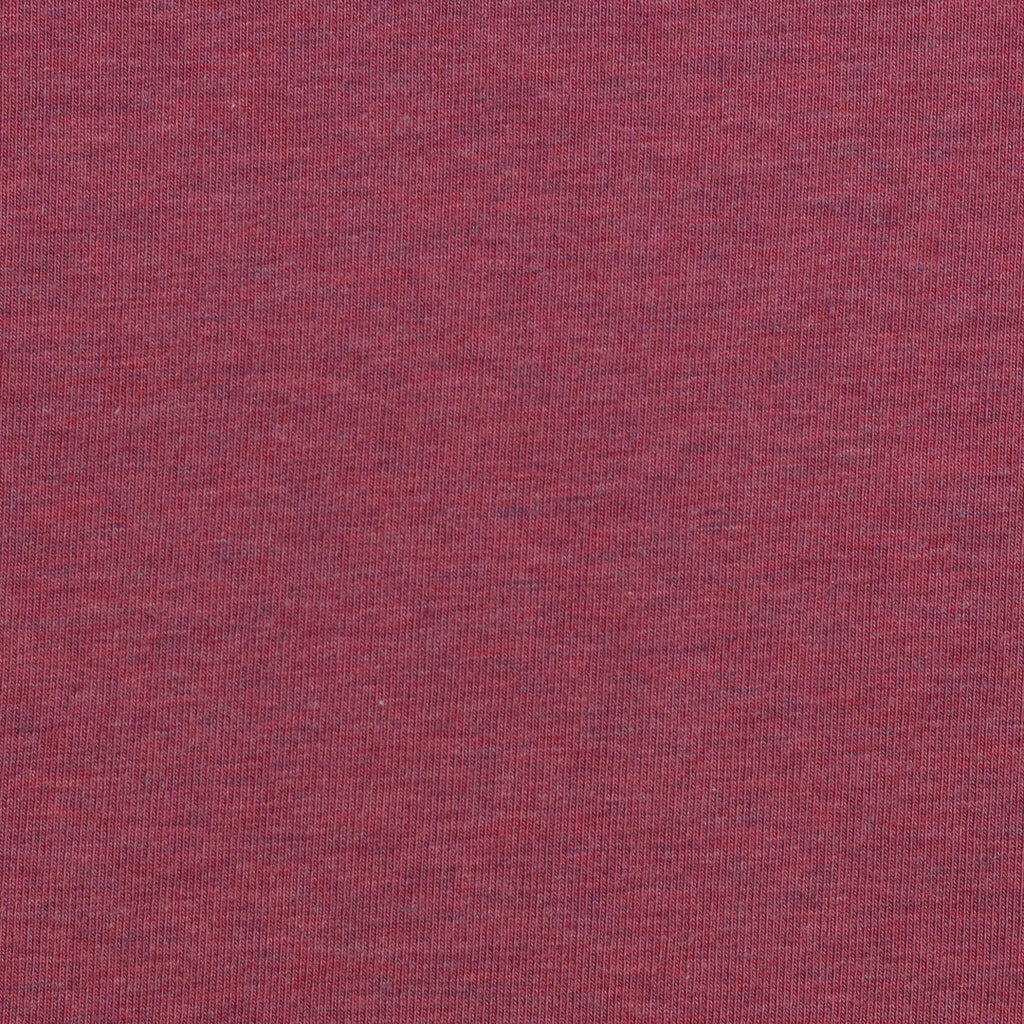 Sweat Melange Uni Basic - erika / Stoff "Eike" von Swafing