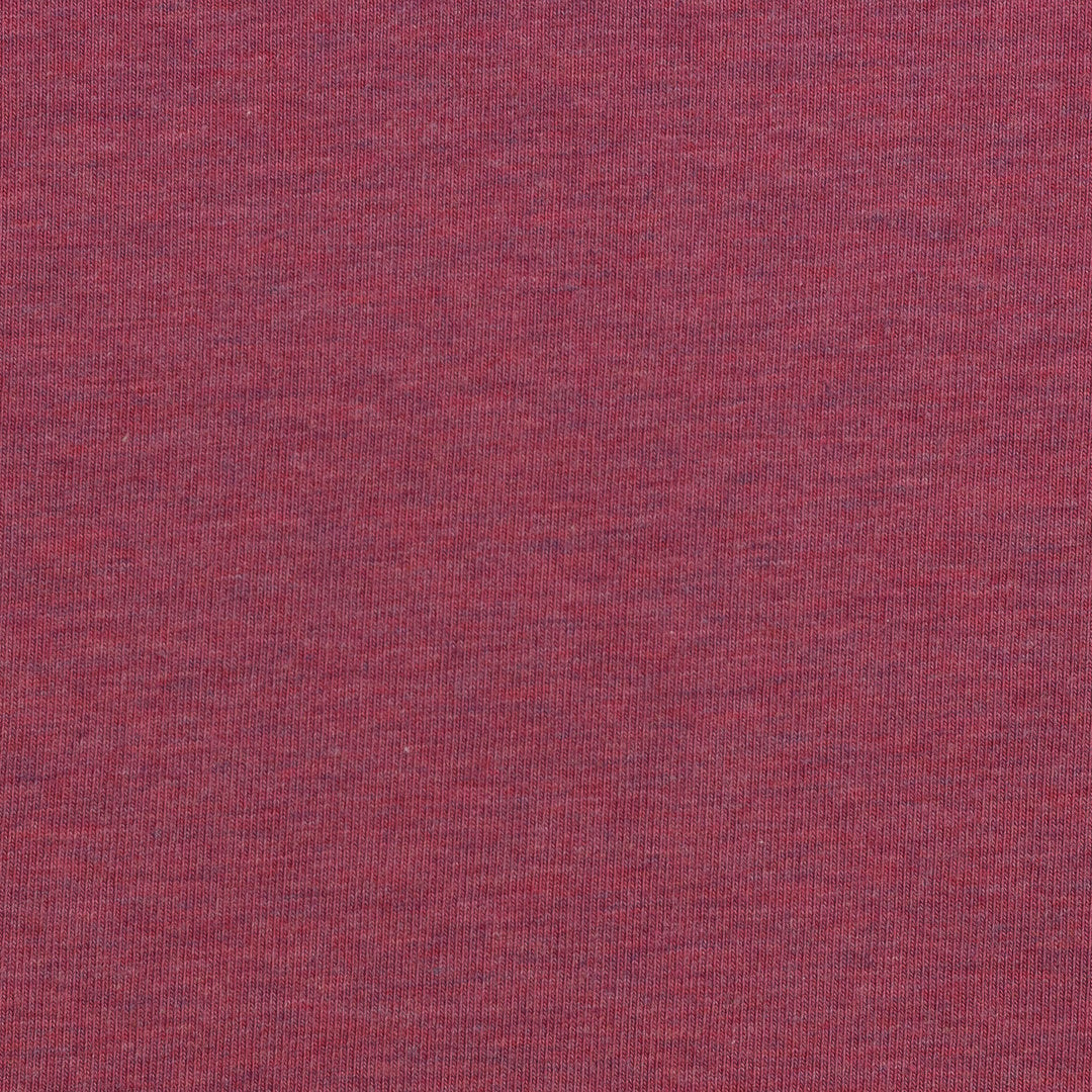 Sweat Melange Uni Basic - erika / Stoff "Eike" von Swafing