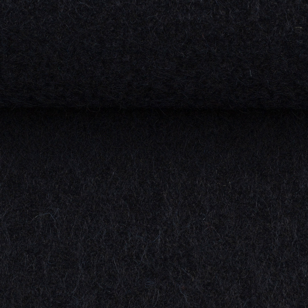 Walk / gekochte Wolle - navy