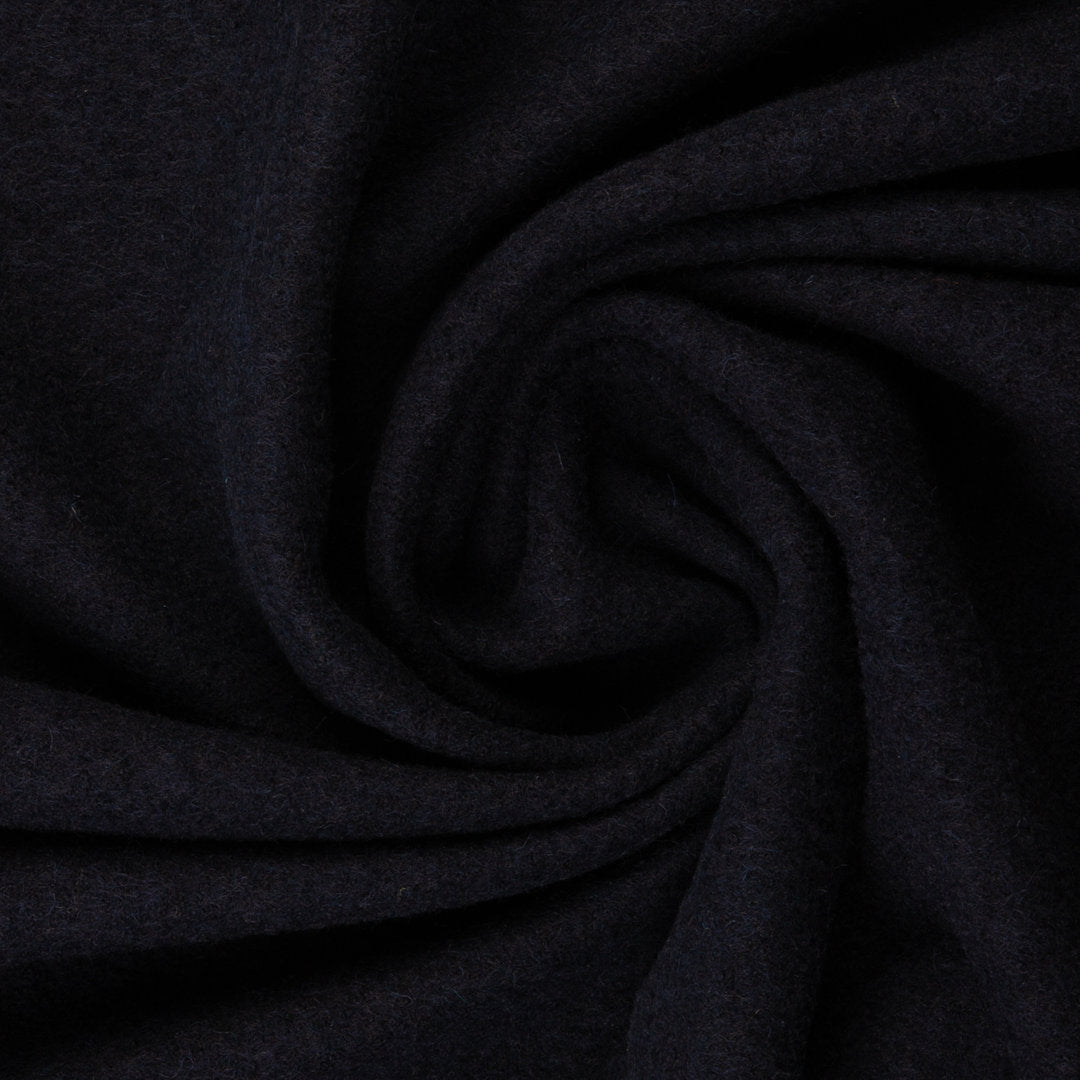 Walk / gekochte Wolle - navy
