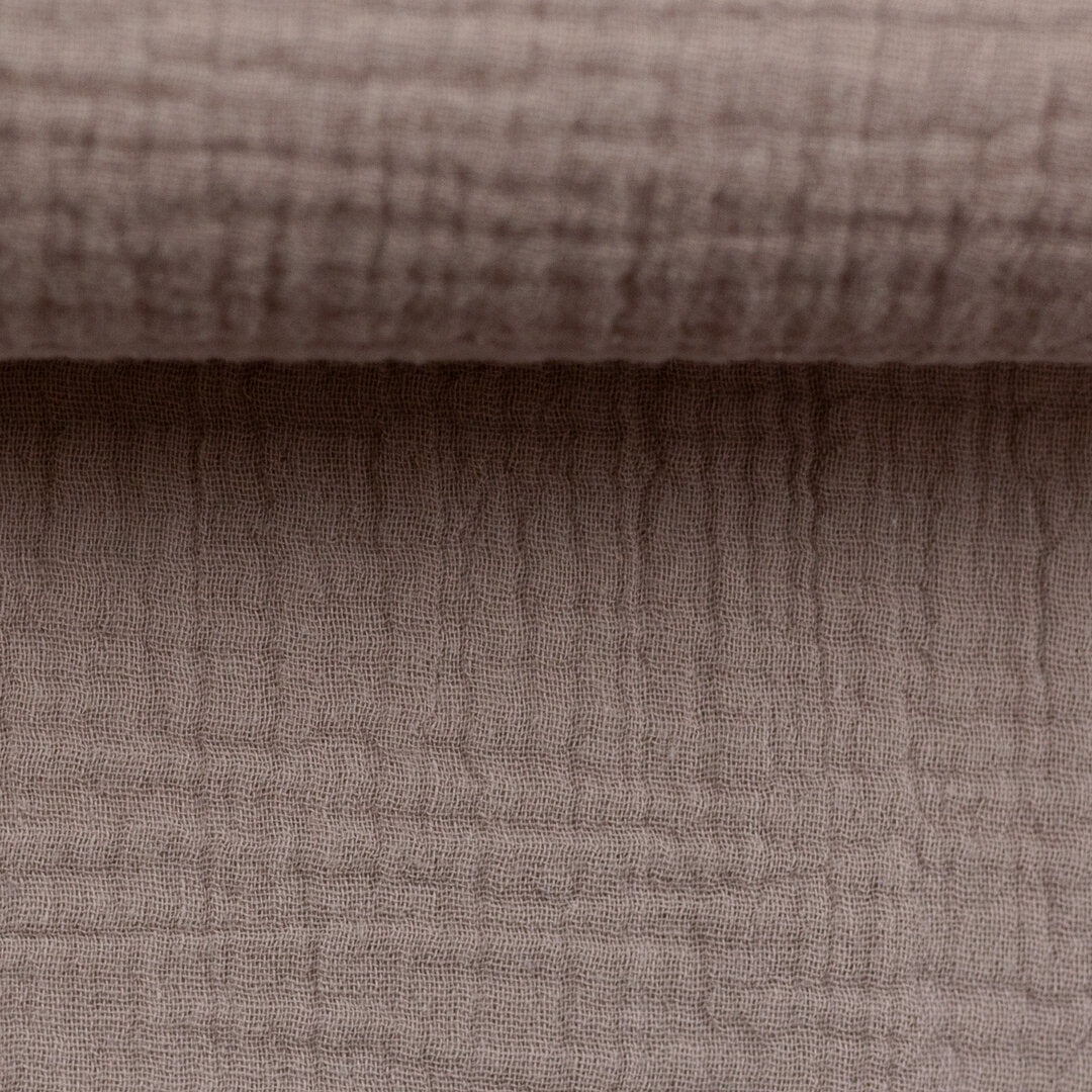 Musselin/Double Gauze "Jenke" von Swafing - beige