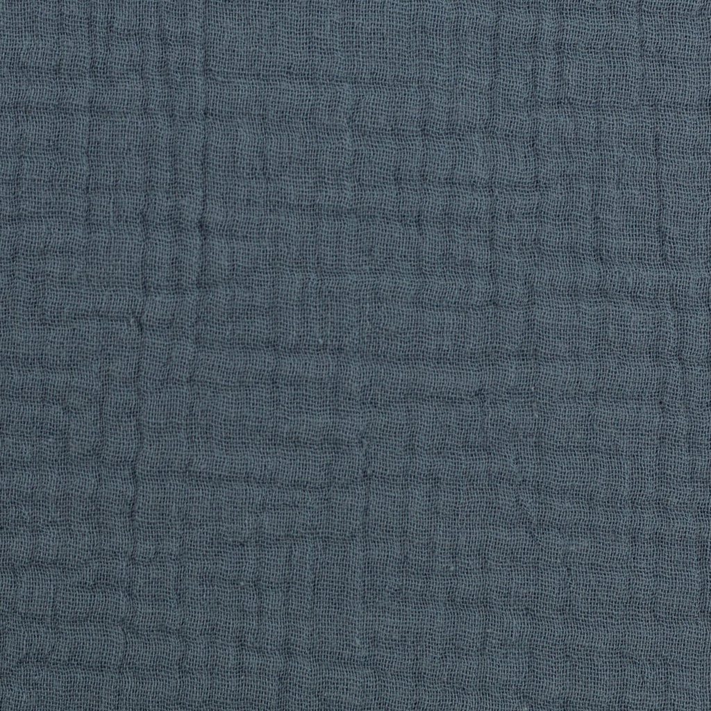 Musselin/Double Gauze "Jenke" von Swafing - rauchblau