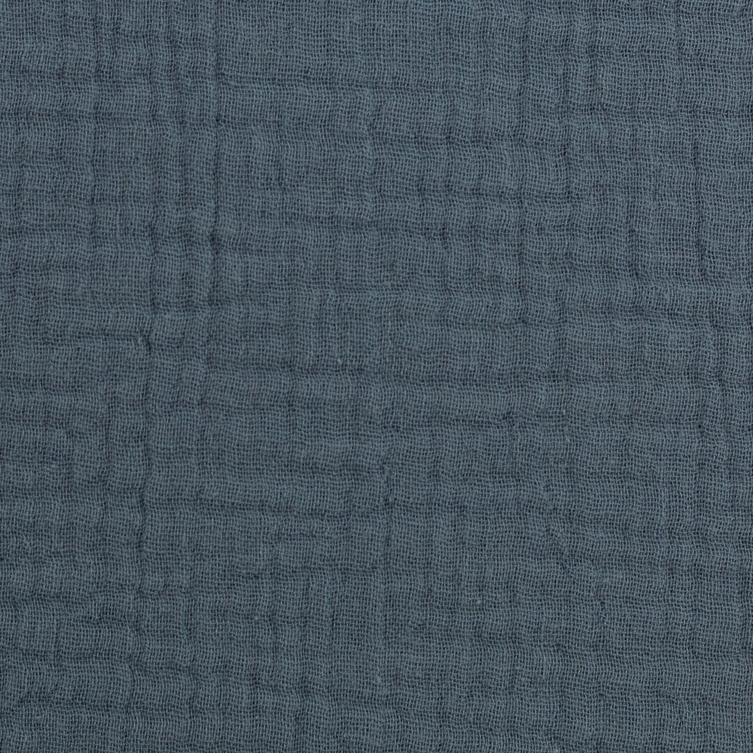 Musselin/Double Gauze "Jenke" von Swafing - rauchblau