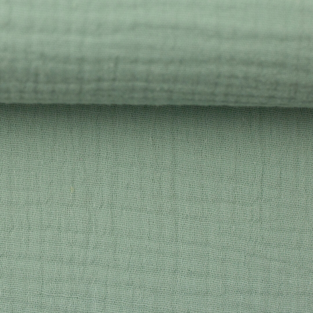 Musselin/Double Gauze "Jenke" von Swafing - hellmint
