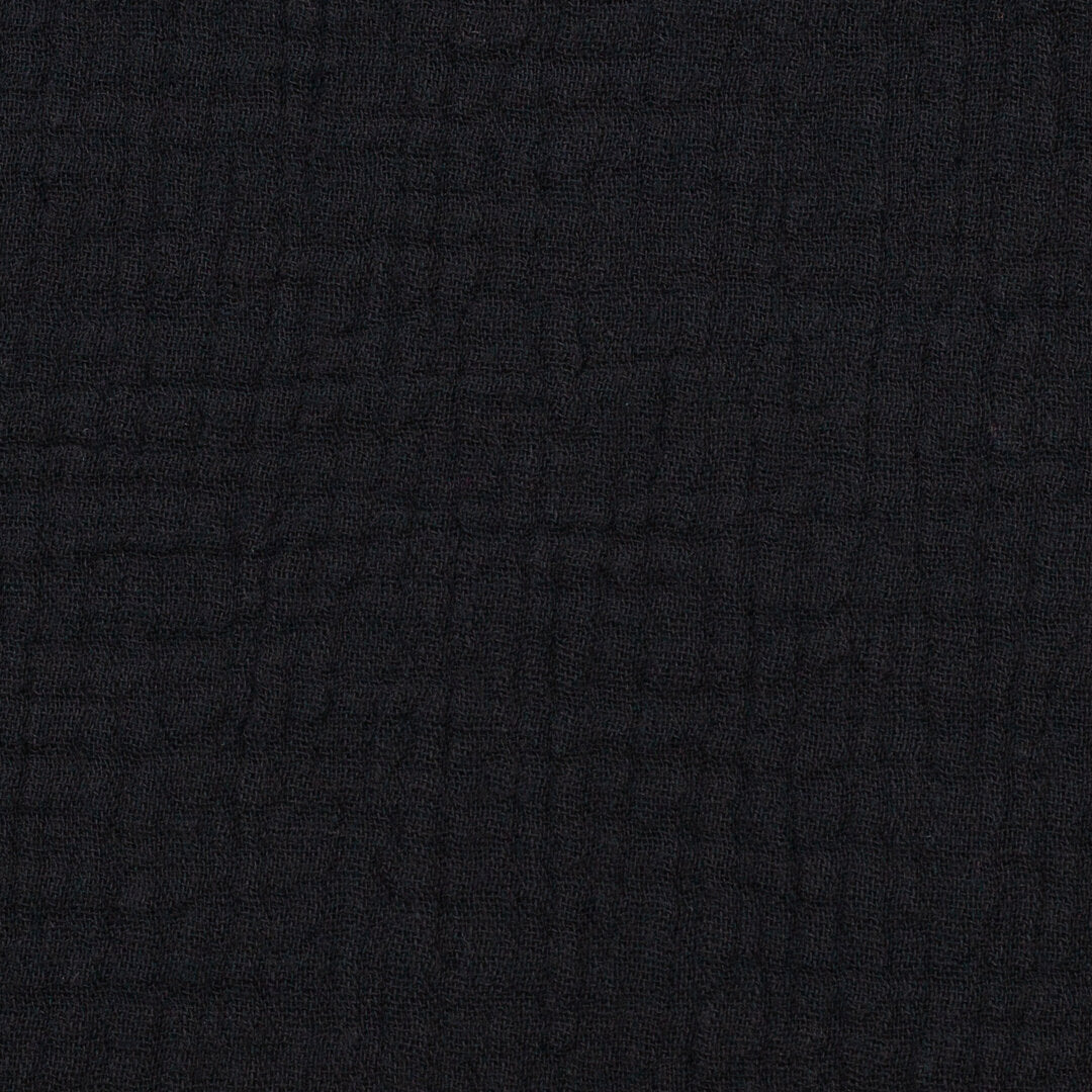 Musselin/Double Gauze "Jenke" von Swafing - schwarz