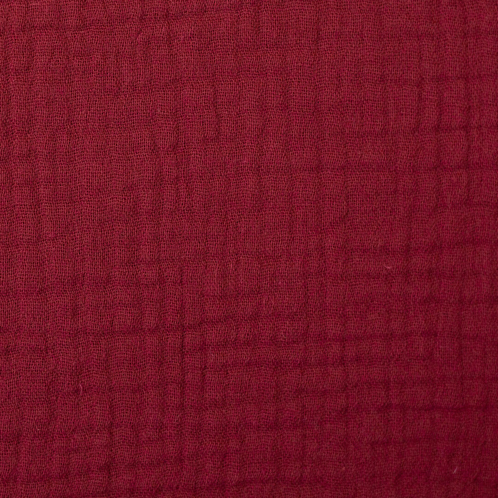 Musselin/Double Gauze "Jenke" von Swafing - burgundy