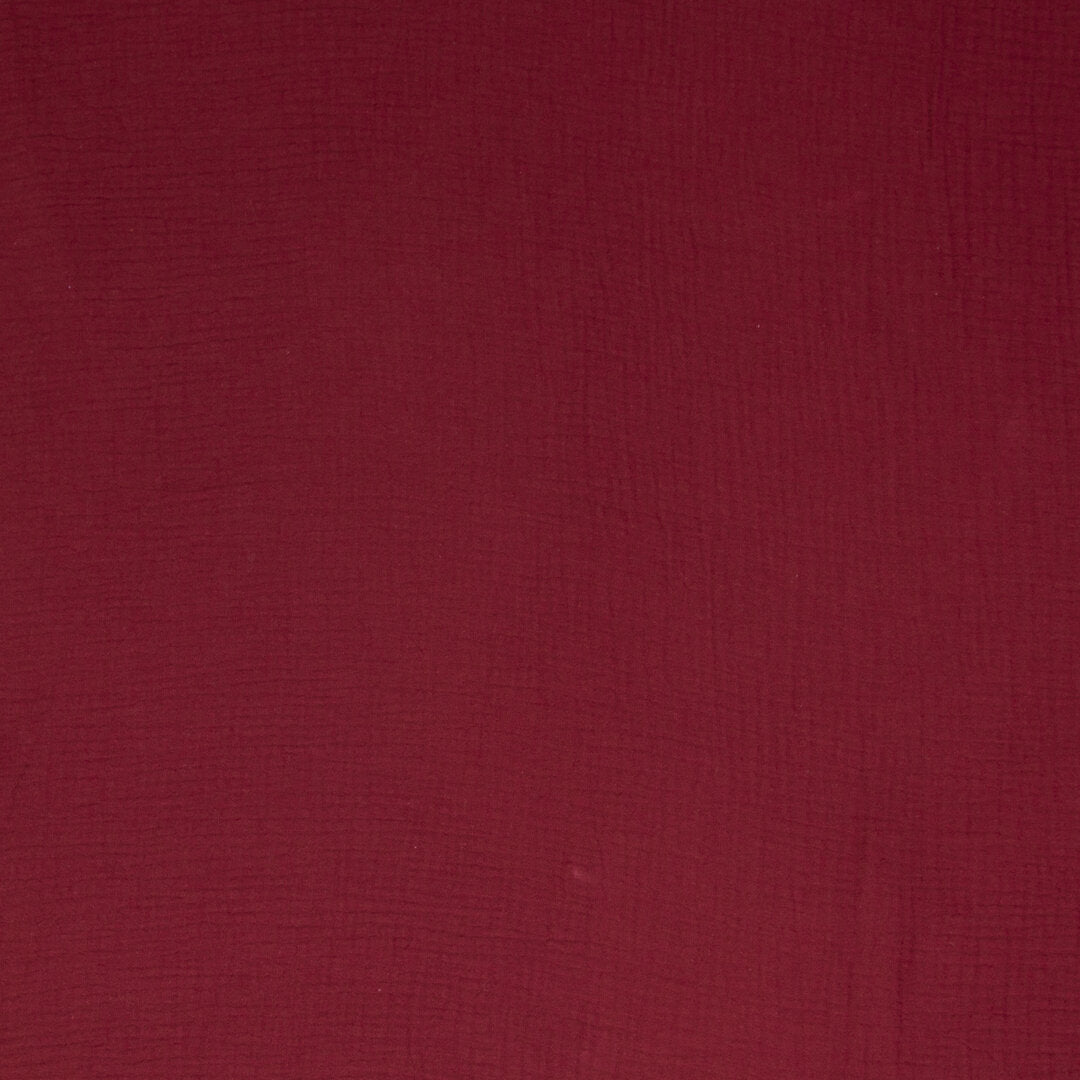 Musselin/Double Gauze "Jenke" von Swafing - burgundy