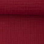 Musselin/Double Gauze "Jenke" von Swafing - burgundy