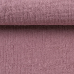 Musselin/Double Gauze "Jenke" von Swafing - mauve