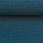 Musselin/Double Gauze "Jenke" von Swafing - blau