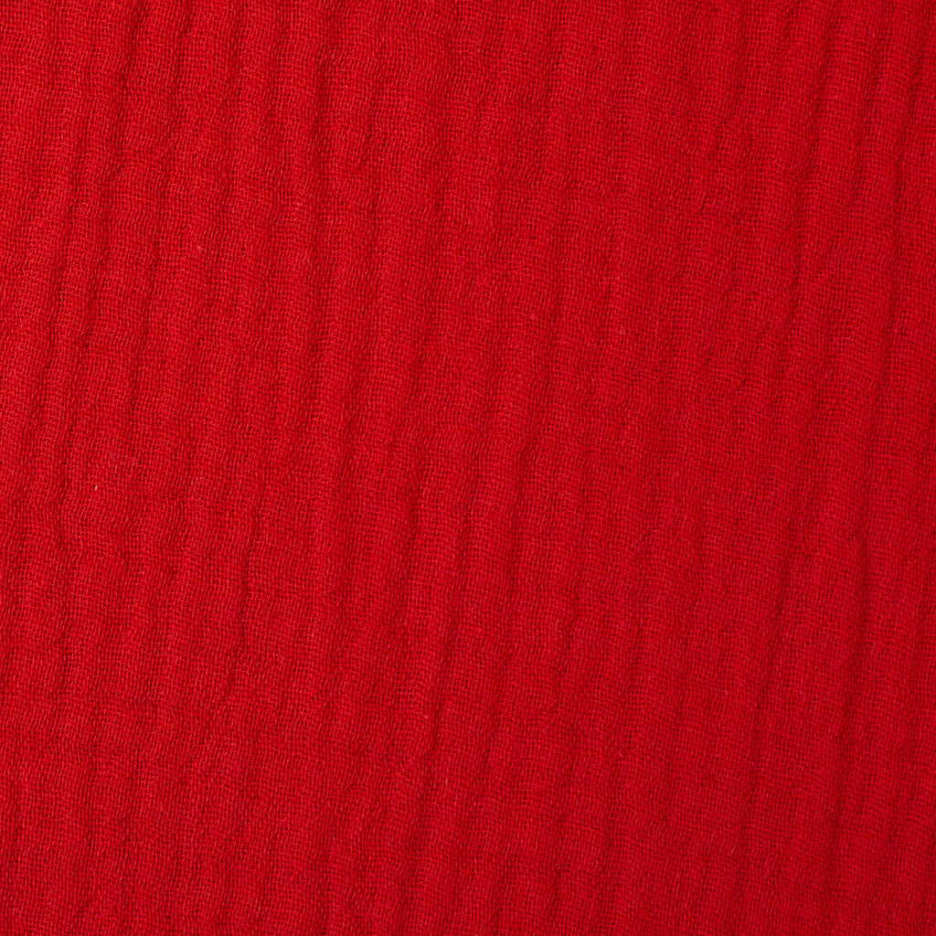 Musselin/Double Gauze "Jenke" von Swafing - rot