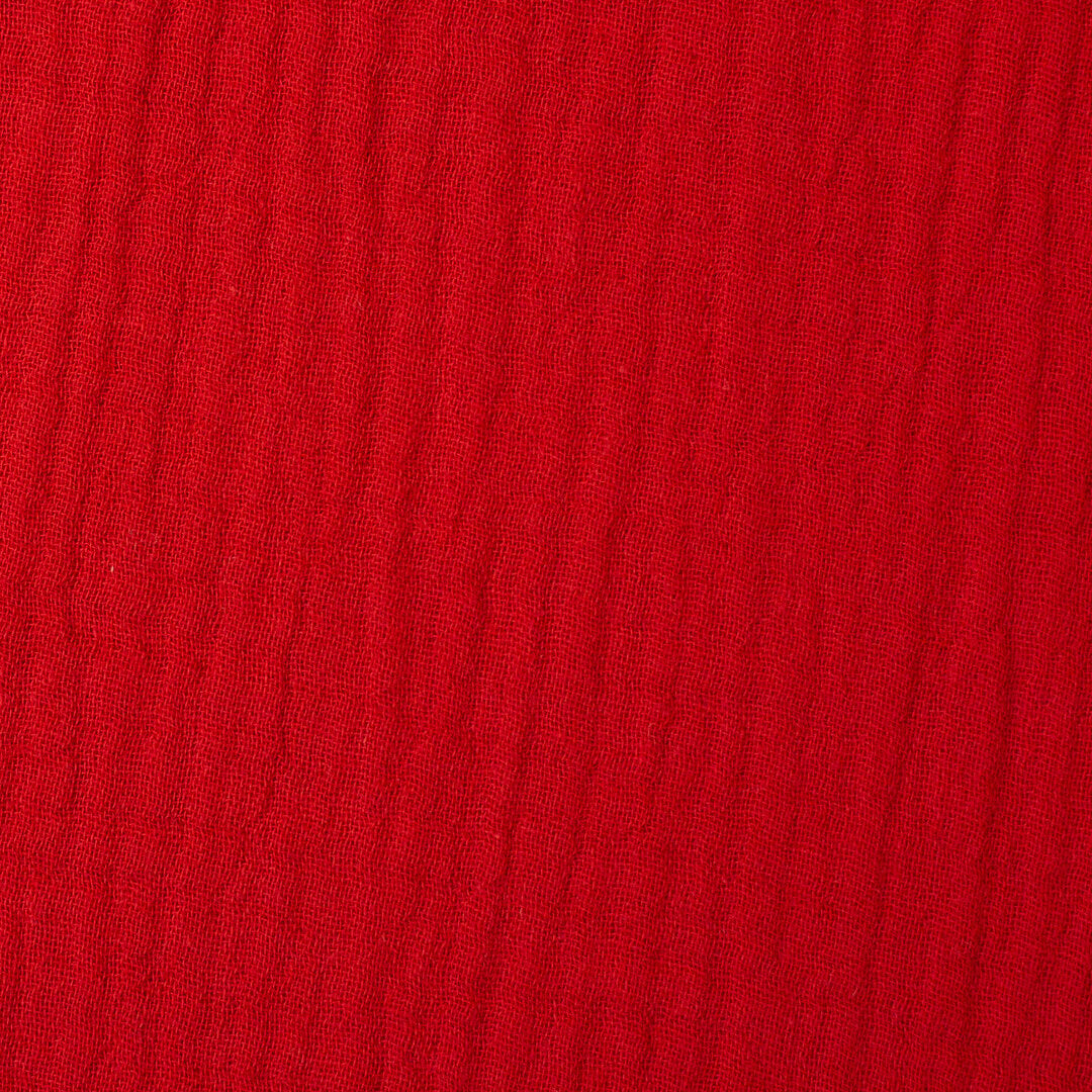 Musselin/Double Gauze "Jenke" von Swafing - rot