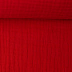 Musselin/Double Gauze "Jenke" von Swafing - rot