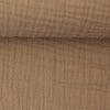 Musselin/Double Gauze "Jenke" von Swafing - camel