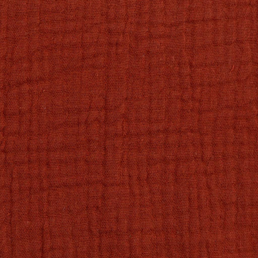 Musselin/Double Gauze "Jenke" von Swafing - terracotta