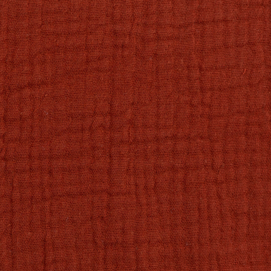 Musselin/Double Gauze "Jenke" von Swafing - terracotta