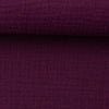 Musselin/Double Gauze "Jenke" von Swafing - aubergine