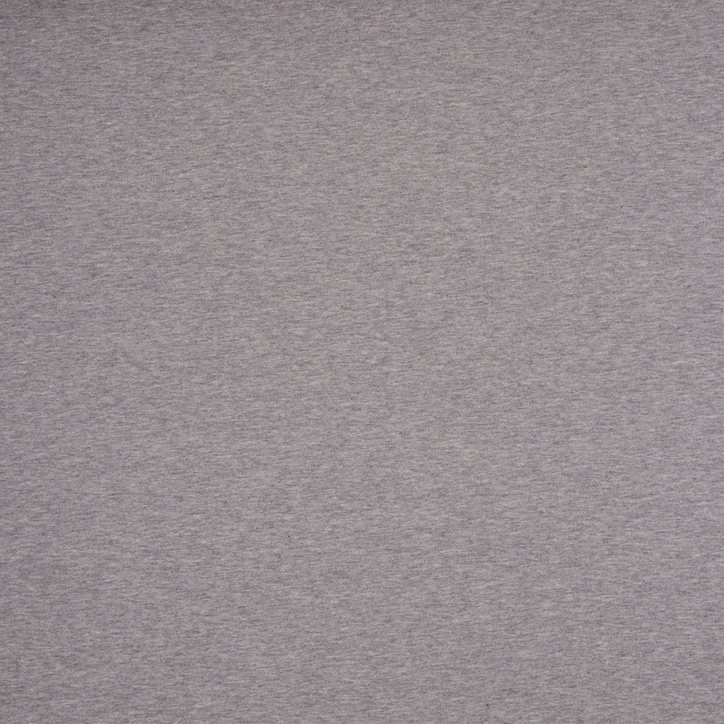 Jersey Melange Basic - hellgrau / Stoff "Vanessa" von Swafing