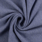 Jersey Melange Basic - mittelblau / Stoff "Vanessa" von Swafing