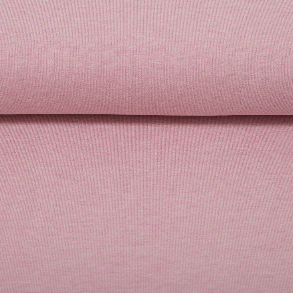 Jersey Melange Basic - rosa / Stoff "Vanessa" von Swafing
