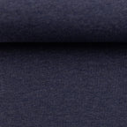 Jersey Melange Basic - dunkelblau / Stoff "Vanessa" von Swafing