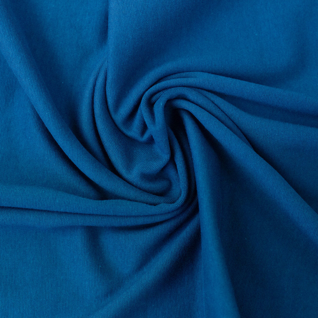 Sweat Uni Basic - royalblau / Stoff "Eike" von Swafing *Videovorstellung*