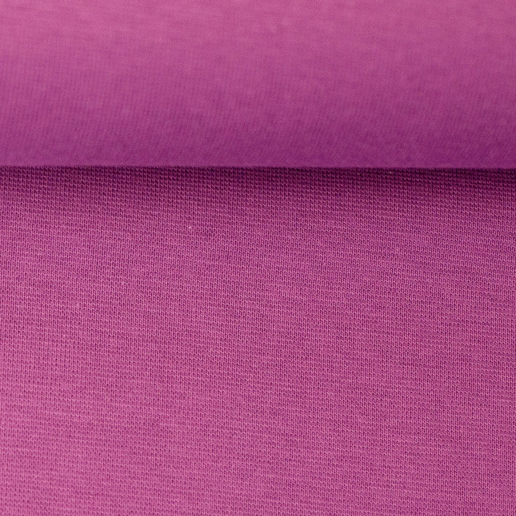 Bündchen Uni Basic - fuchsia / Stoff "Heike" von Swafing *Videovorstellung*
