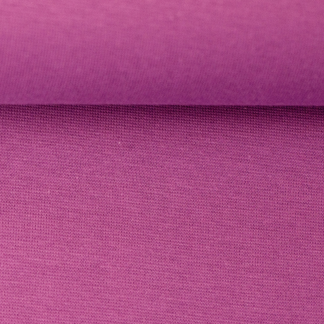 Bündchen Uni Basic - fuchsia / Stoff "Heike" von Swafing *Videovorstellung*